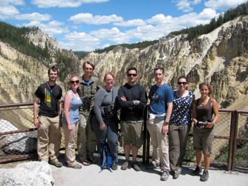 Photo of 2011 Ketterson lab research crew in Wyoming